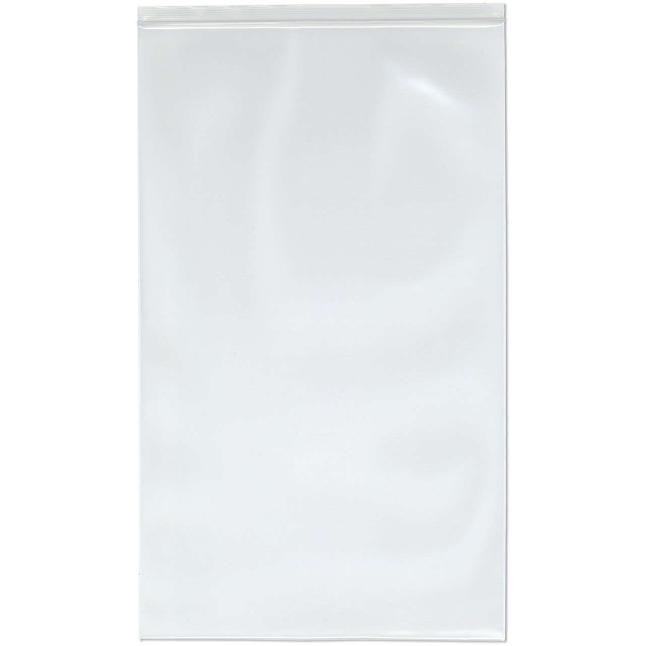 Plymor 14" x 24" (Pack of 50), 8 Mil Extra Thick Heavy Duty Zipper Reclosable Plastic Bags